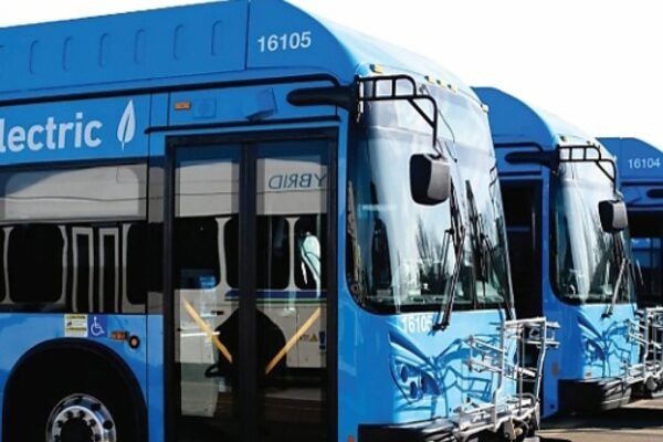 Electric mass transit buses